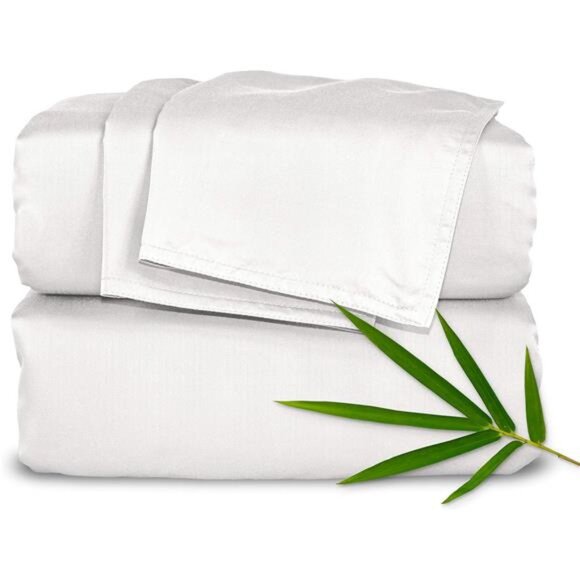King Sheets by Pure Bamboo, Genuine 100% Organic Viscose Derived from Bamboo - Picture 1 of 7